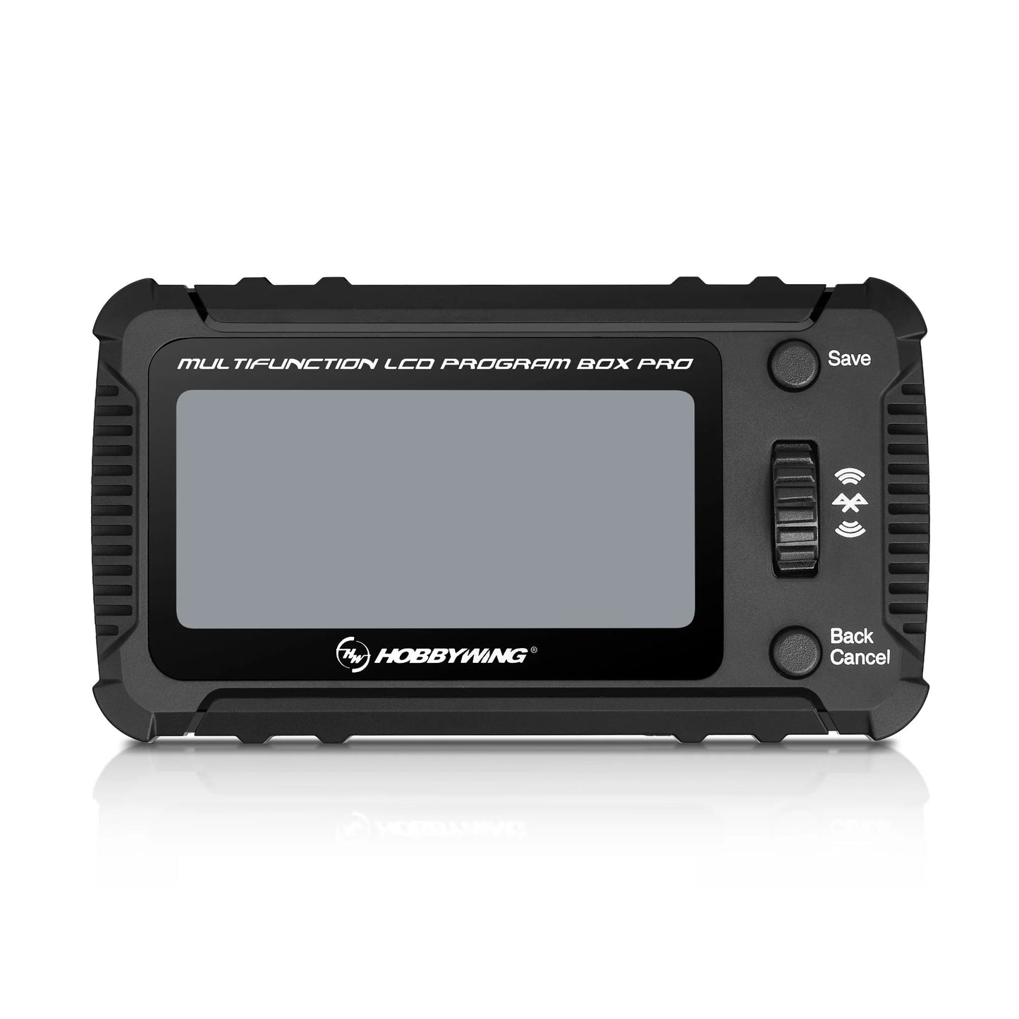 Hobbywing Multifunction LCD Program Box Pro with large screen, scroll wheel, Save and Back/Cancel buttons