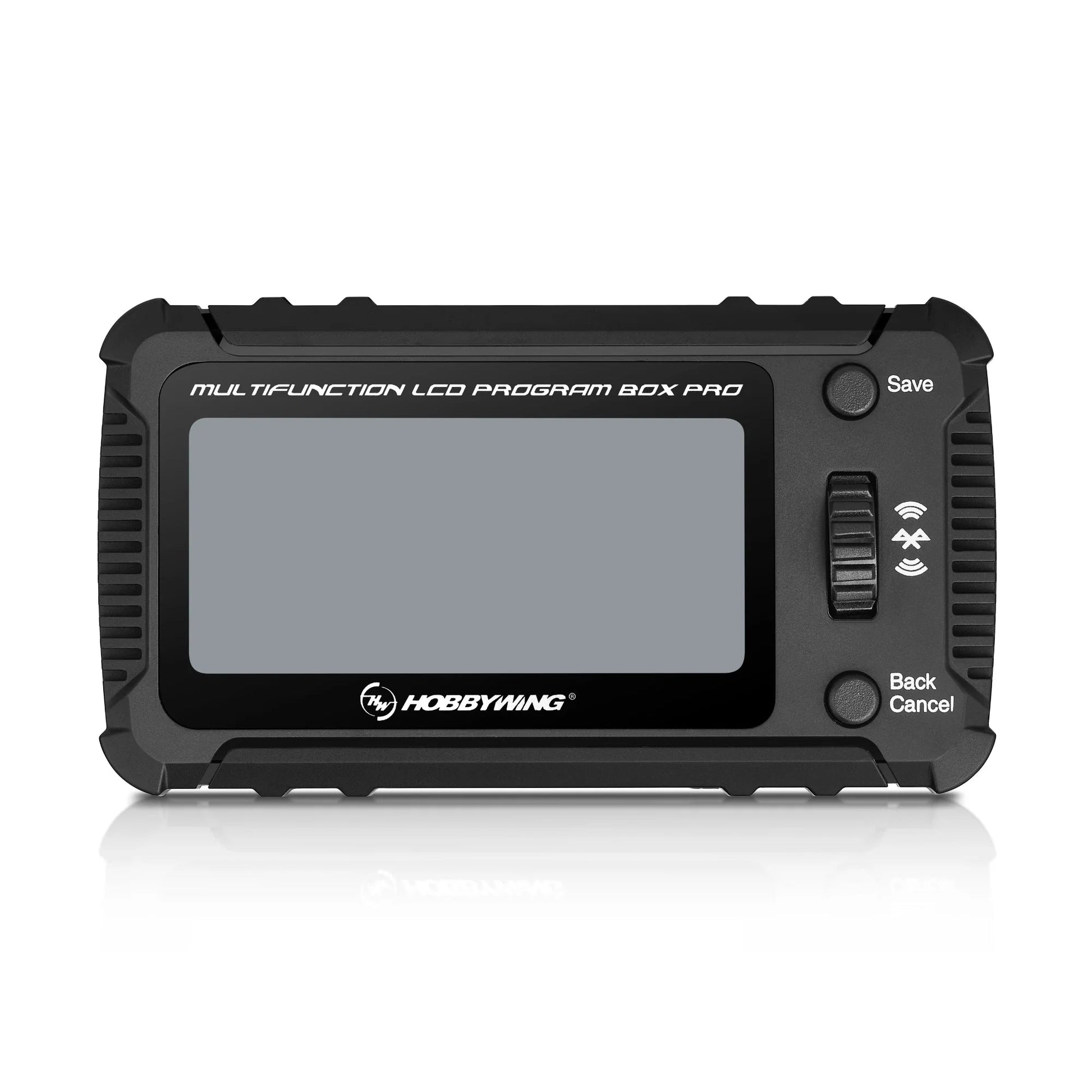 Hobbywing Multifunction LCD Program Box Pro with large screen, scroll wheel, Save and Back/Cancel buttons
