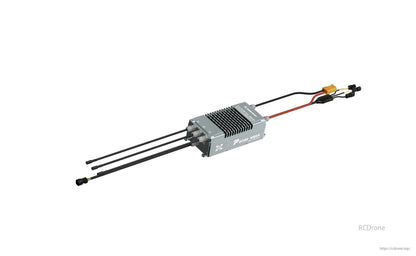 Hobbywing P65M High Voltage Heavy Lift Drone Motor, Hobbywing P65M high-voltage drone motor offers 130kg thrust, compatible with 72-inch propellers, featuring UAVCAN/RS485 ESC, connectors, and cables.