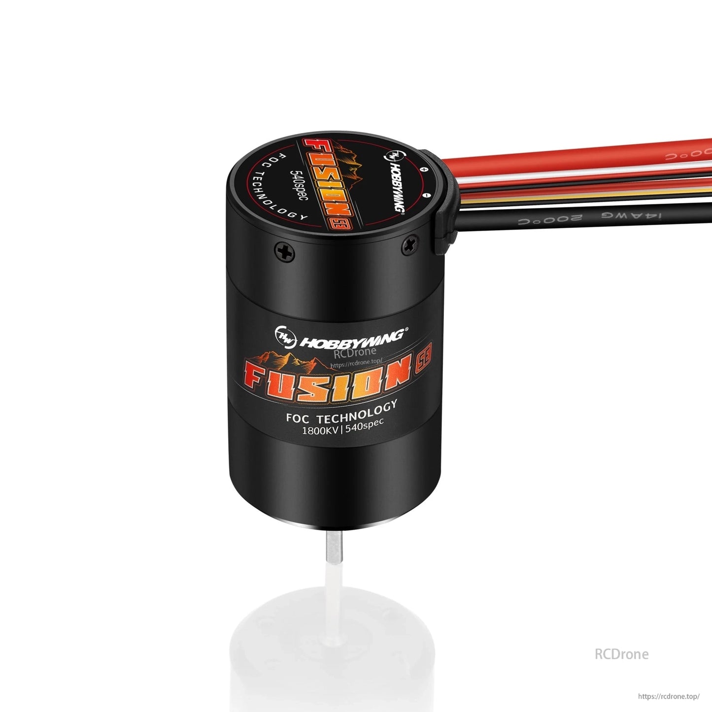 Hobbywing QUICRUN Fusion SE 2-in-1 brushless ESC motor for 1/10 crawler, 1800KV 540 size with wired leads