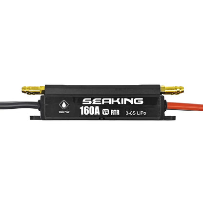 Hobbywing SEAKING 160A HV V4 센서리스 브러시리스 ESC (8S) - 120cm RC 보트용