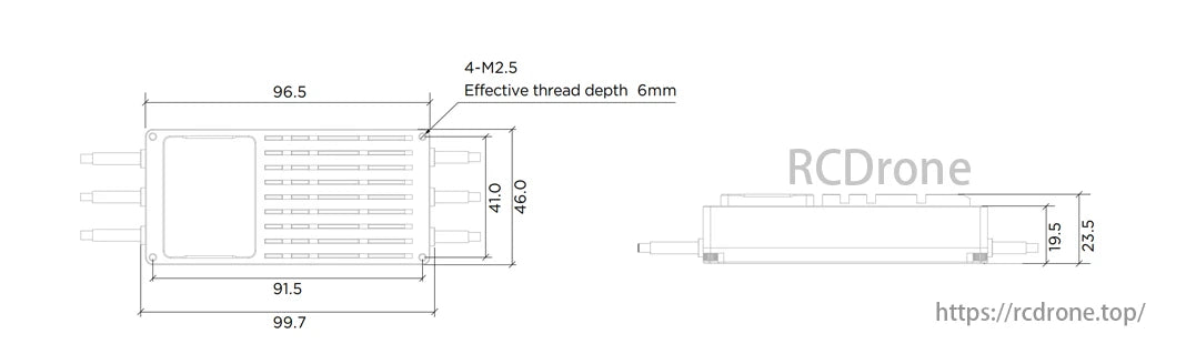 Hobbywing XRotor H130A 14S BLDC/FOC Brushless ESC, The XRotor H130A features IP55 protection, FOC/BLDC control, and independent power design for demanding environments.