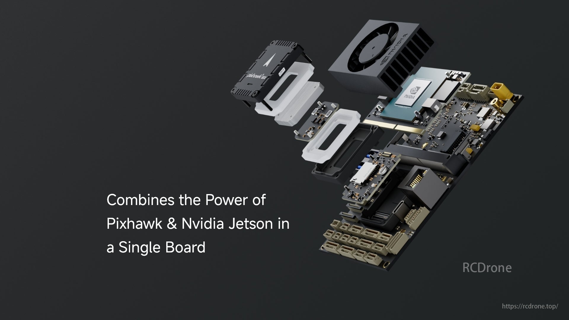 Pixhawk 6X Bundle, Pixhawk and Nvidia Jetson combined in single board.
