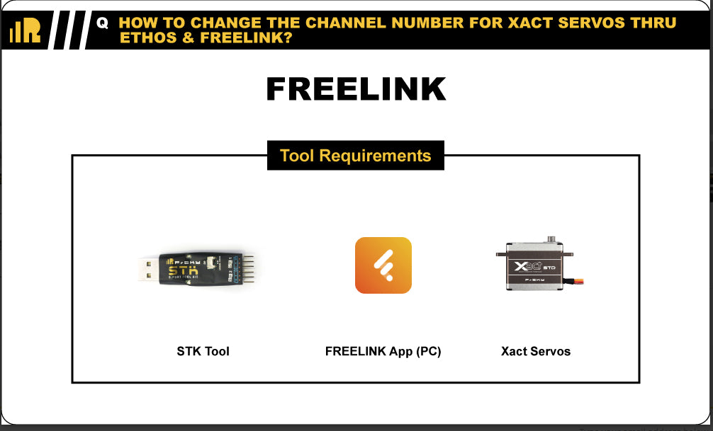 FREELINK Tool Requirements Mf- 676 STK Tool FREELINK App (