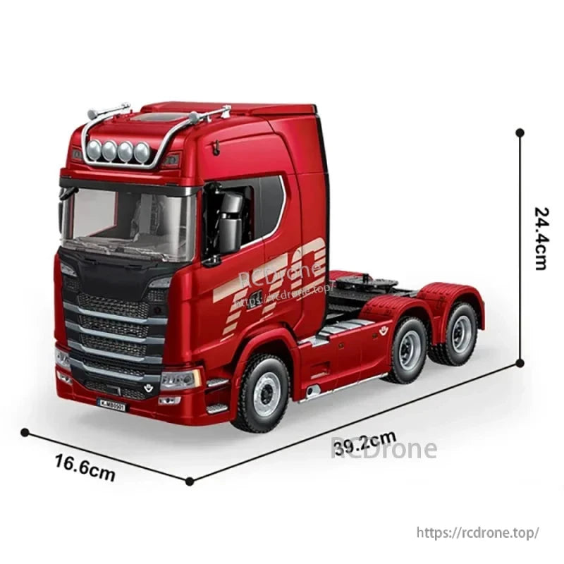 HuiNa 1501 770S 1/18 RC Truck – 19CH Remote Control Tractor, Rear HuiNa 1501 770S 1/18 RC Truck – 19CH Remote Control Tractor, Rear