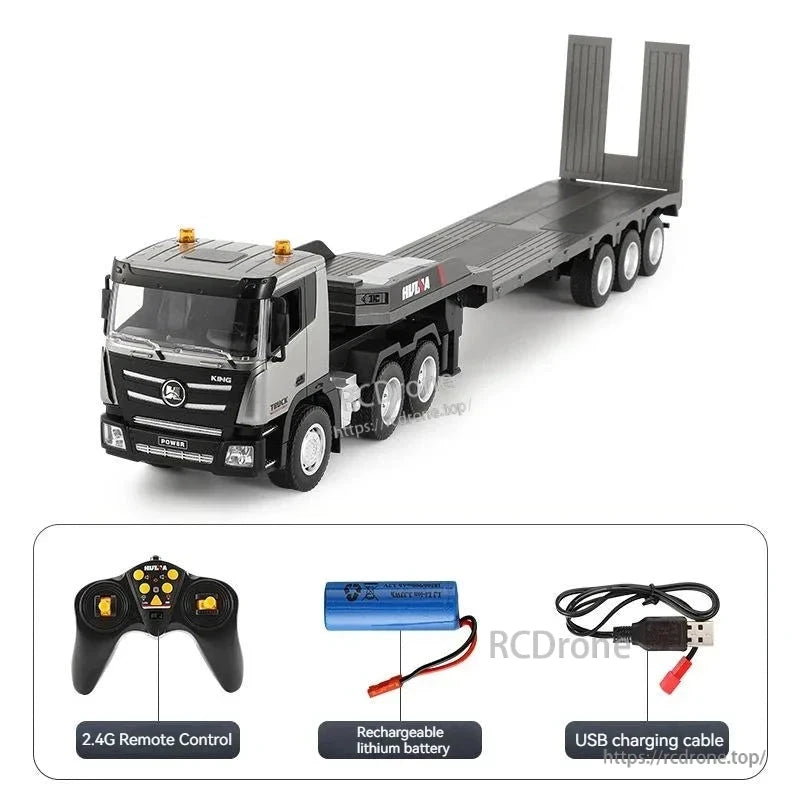 Huina 1318 RC Flatbed Truck with Remote, Battery, Charger