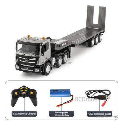 Huina 1318 RC Flatbed Truck with Remote, Battery, Charger