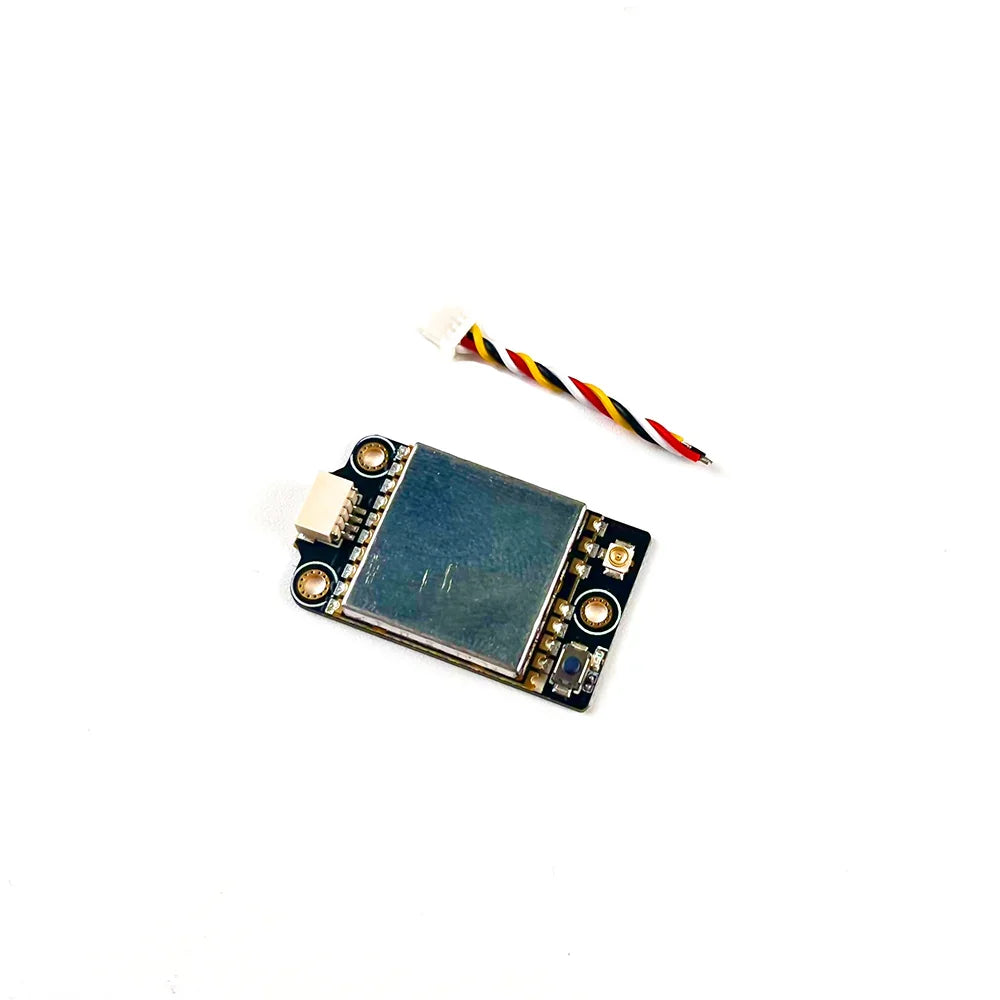 VTX module with included multi-wire connector lead, shown on white background