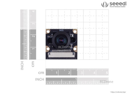 IMX219-160 8MP Camera, 8MP Sony IMX219 camera with 160° FOV, compatible with NVIDIA Jetson Nano and Xavier NX.