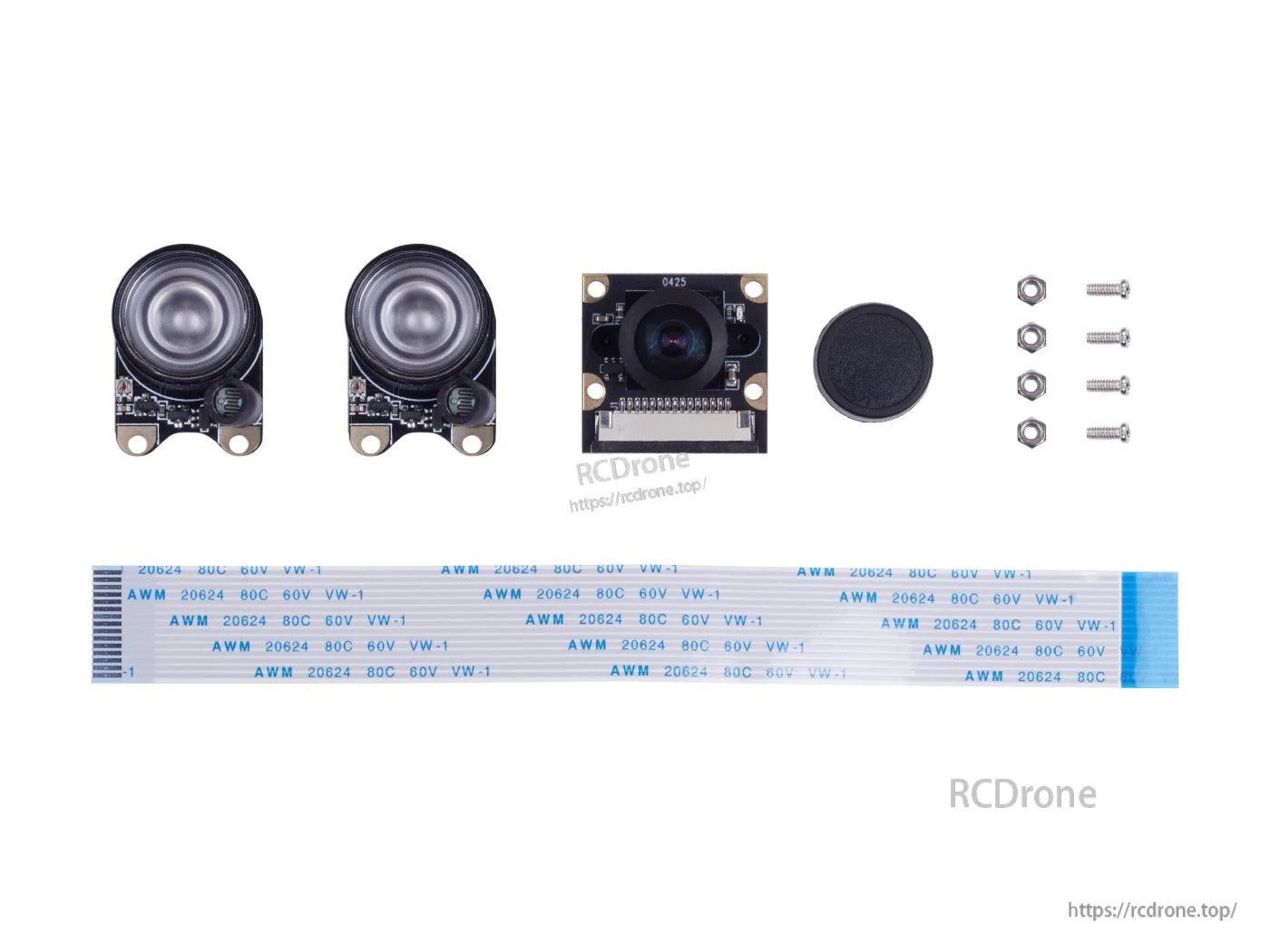 IMX219-160IR 8MP Camera Module, 160° FOV, IR LEDs – for NVIDIA Jetson Nano/Xavier NX Dev Kits