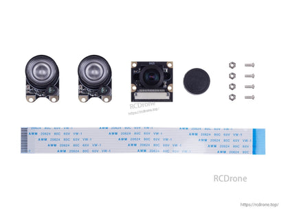 IMX219-160IR 8MP Camera Module, 160° FOV, IR LEDs – for NVIDIA Jetson Nano/Xavier NX Dev Kits