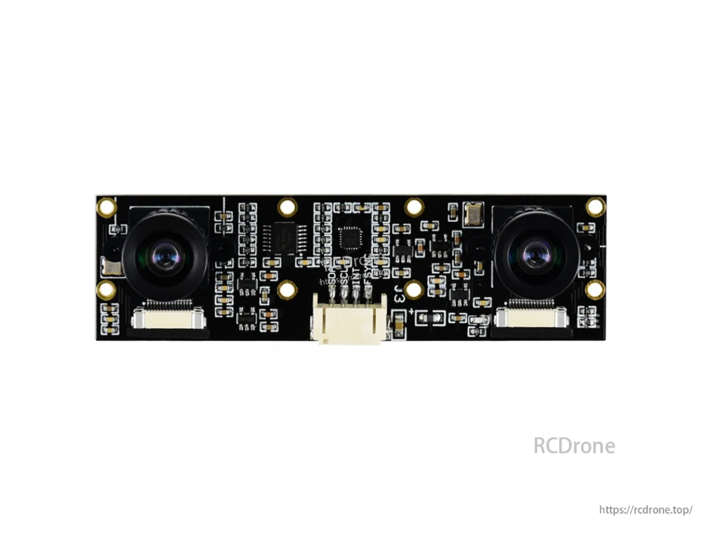 IMX219-83 8MP 3D Stereo Camera Module for Jetson Nano/Xavier NX, 83° FOV, Dual Sony IMX219, ICM20948 IMU