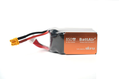 ISDT BattAir 8S 850mAh 100C smart LiPo battery pack with XT60 connector and 30.4V label