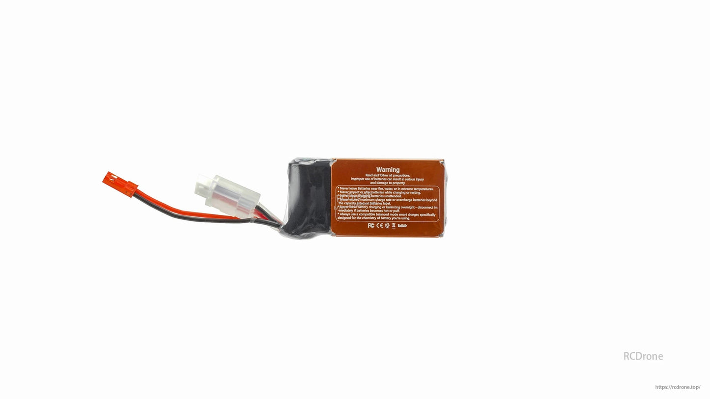 ISDT BattAir smart RC LiPo battery pack with power lead and white balance connector