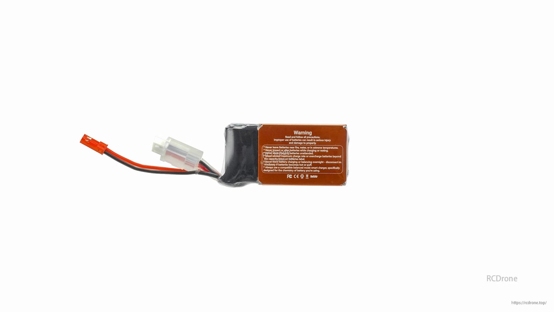 ISDT BattAir smart RC LiPo battery pack with power lead and white balance connector