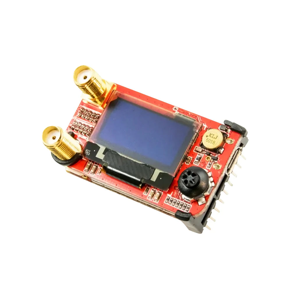 ImmersionRC rapidFIRE NDAA goggle receiver module with OLED screen and dual SMA antenna connectors