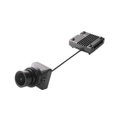 CaddxFPV Infra V2 FPV Camera with AI night vision, 1/1.8 in B&W sensor, 2.8 mm F1.0 lens, 131.6° FOV, CVBS PAL