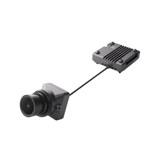 CaddxFPV Infra V2 FPV Camera with AI night vision, 1/1.8 in B&W sensor, 2.8 mm F1.0 lens, 131.6° FOV, CVBS PAL