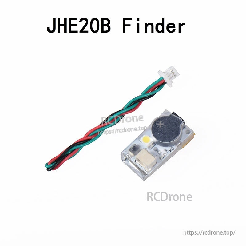 JHEMCU JHE20B Finder 100dB FPV buzzer alarm with LED and 3-pin cable for BF/CF/INAV FCs
