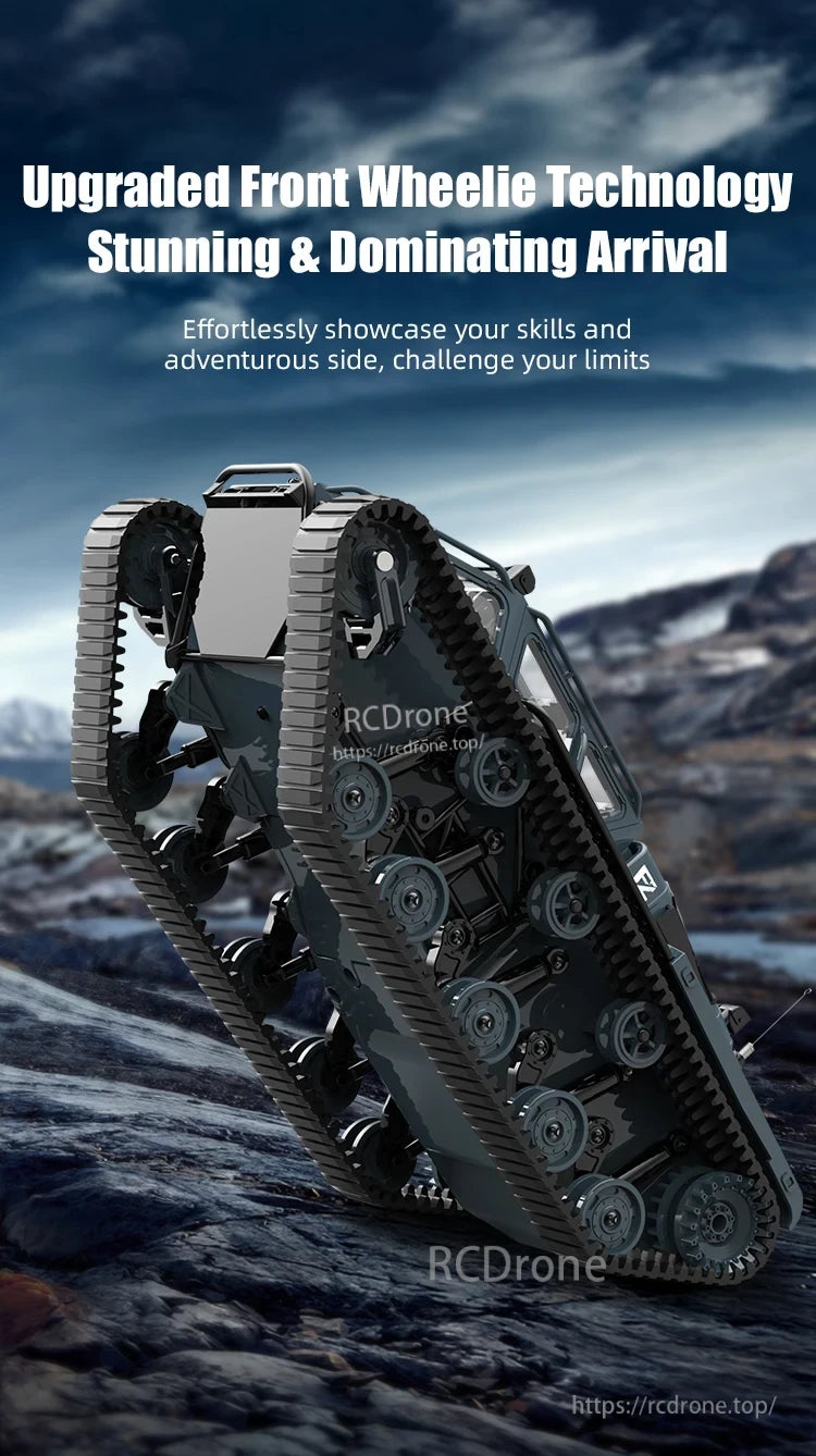 JJRC C8812 RC Tank, Upgraded Front Wheelie Tech, Stunning Arrival