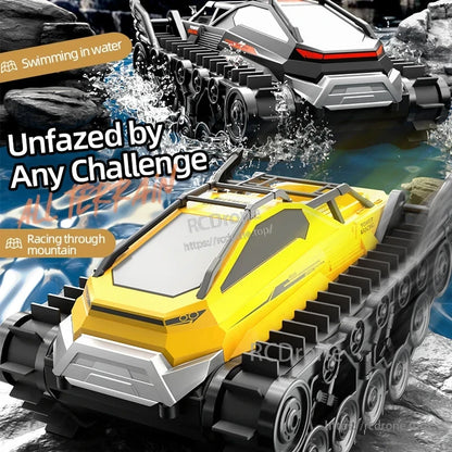 Amphibious RC Car, All-Terrain, Water and Mountain Racing