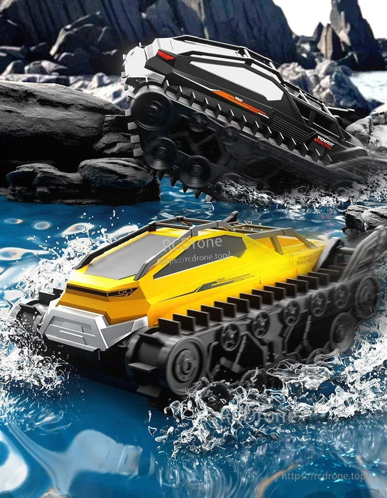 JJRC Q183 RC Car, JJRC Q183 is an RC amphibious vehicle designed for land and water play.