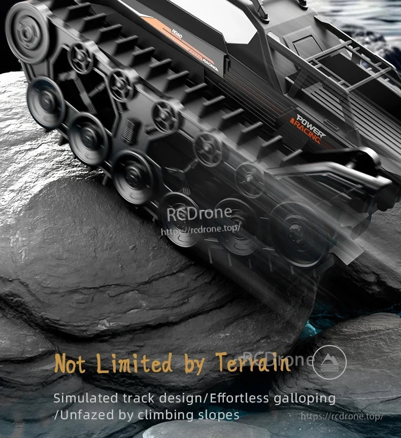 JJRC Q183 RC Car: Powerful tracked design, all-terrain capability