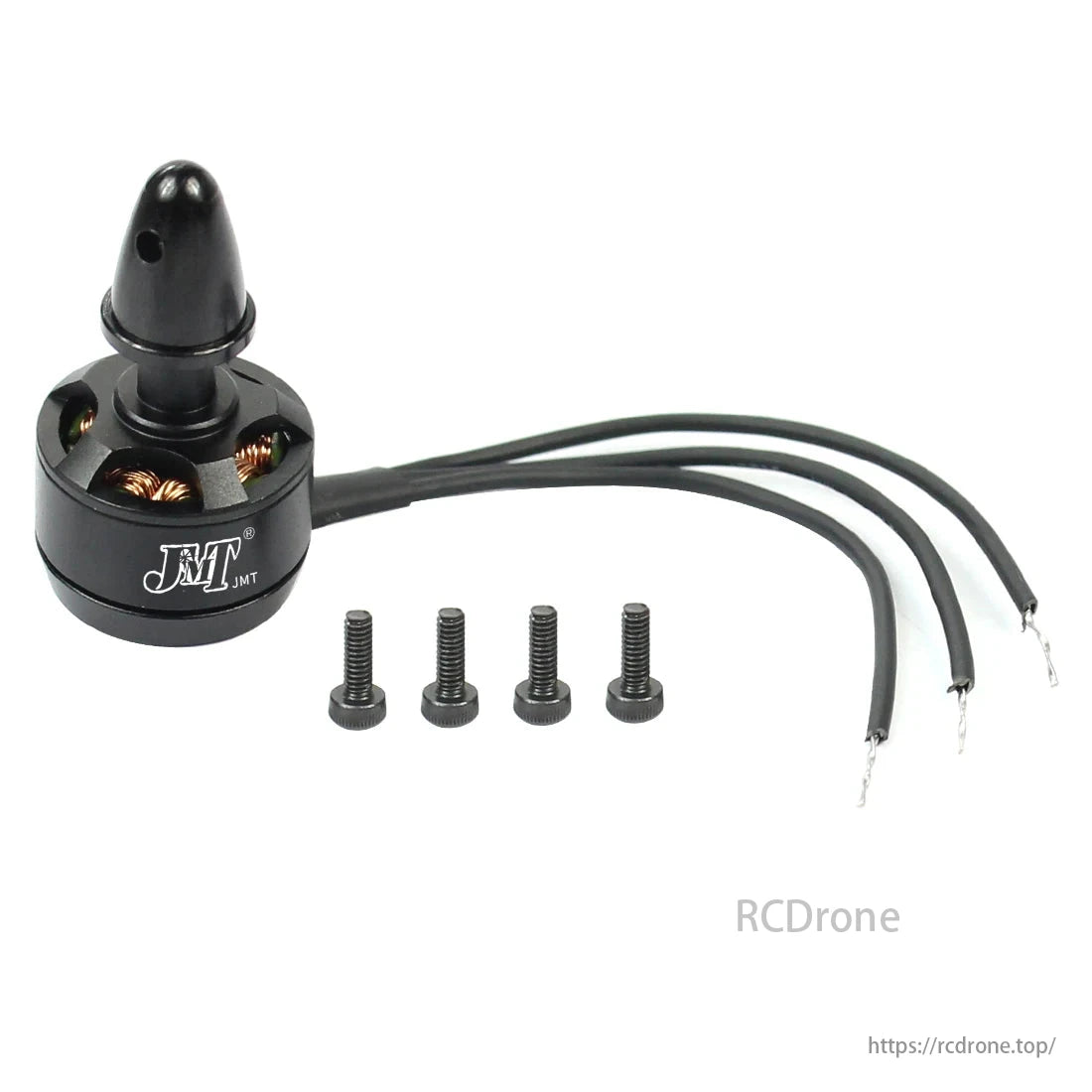 JMT Mini 1306 3100KV 2-3S CW & CCW Brushless Motor, JMT Mini 1306 3100KV brushless motor for RC FPV quadcopter drone, compatible with 2-3S, includes CW & CCW versions with screws.