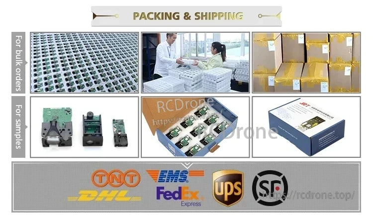 JRT 100m Laser Distance Sensor available for bulk orders, samples; ships globally via TNT, EMS, DHL, FedEx, UPS, SF with express delivery options.