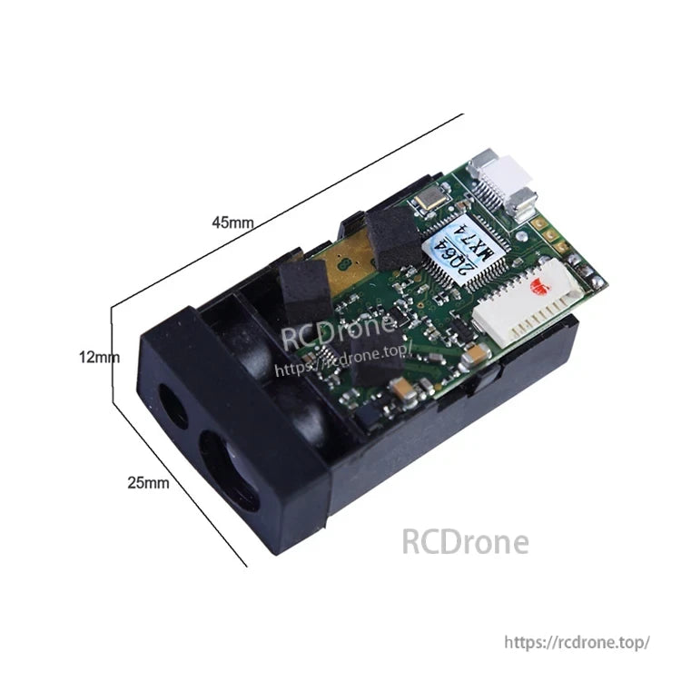 JRT MB2A 60m Modbus RTU Laser Distance Sensor, The MB2A-Modbus laser distance measure sensor measures distances from 0.03 to 60m with ±1mm accuracy, suitable for industrial automation and PLC-based applications.