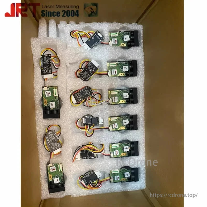 JRT MB2A 60m Modbus RTU Laser Distance Sensor, JRT's MB2A 60m laser sensor offers ±1mm accuracy, 3Hz speed, Modbus RTU/RS485 output, 2.5–3.3V DC, Class II, ideal for PLC/Arduino integration since 2004.