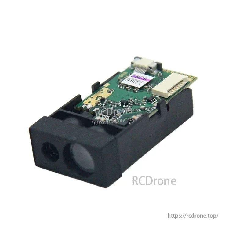JRT MB2D42U USB/TTL Laser Distance Sensor, Real-time distance records are displayed in the data record panel.