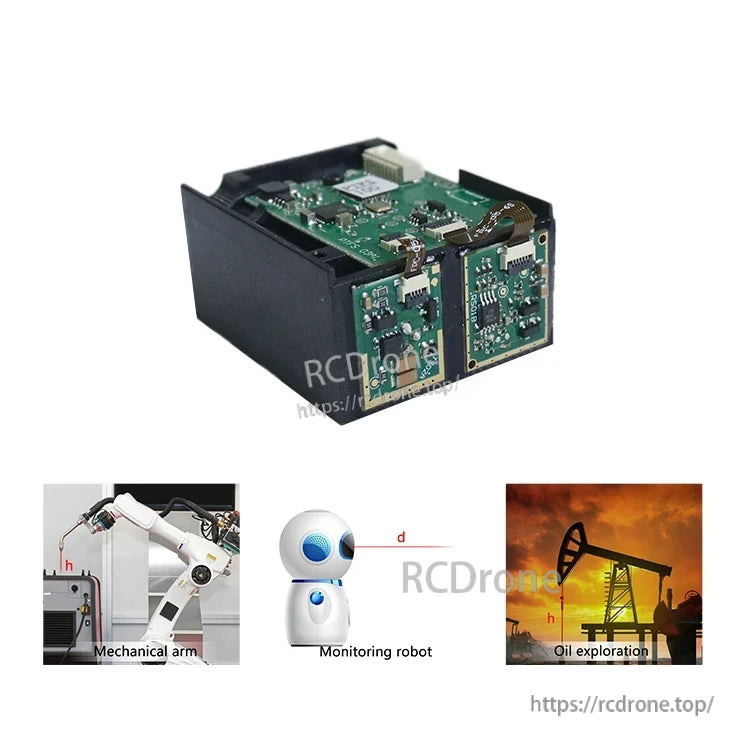 JRT PTFS-100 Lidar Rangefinder, The Overview JRT Rangefinder Module TOF Lidar Distance Measure Sensor measures distances at 100 Hz with UART output.