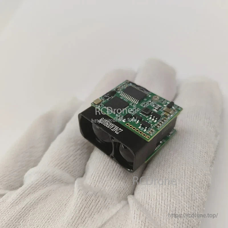 JRT PTYS-15X Laser Rangefinder, Uses an eye-safe Class I 905nm laser and a UART serial port interface.