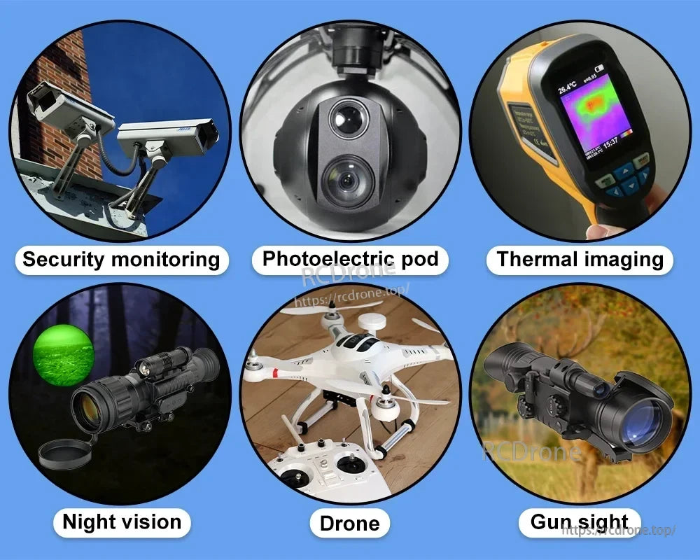 JRT TC22 Laser Rangefinder, Security monitoring, photoelectric pod, thermal imaging, night vision, drone, gun sight.