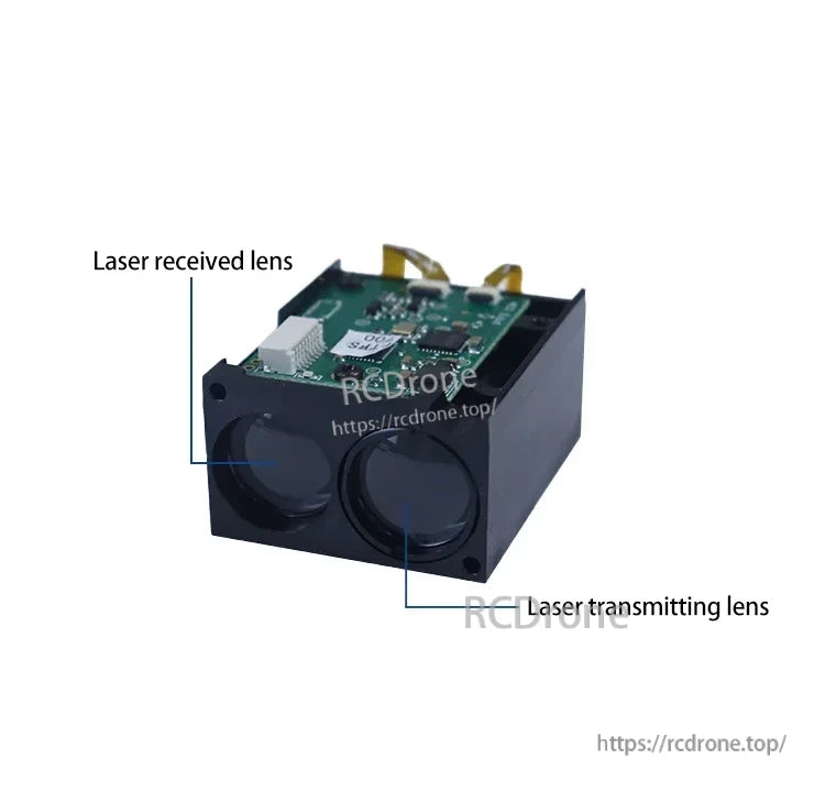 JRT TOF Laser Lidar, Input voltage range: 8-36V, adaptable through LDO power converter.