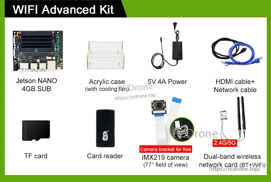 Jetson NANO 4GB B01 AI Large Model Developer Kit