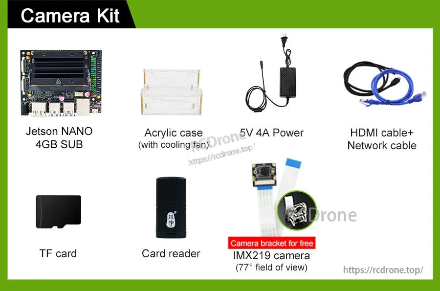 Jetson NANO 4GB B01 AI Large Model Developer Kit