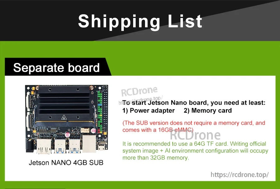 Jetson NANO 4GB B01 AI Large Model Developer Kit