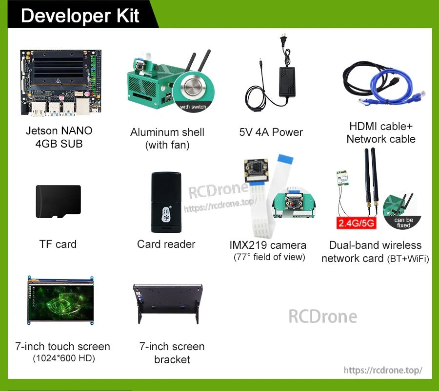 Jetson NANO 4GB B01 AI Large Model Developer Kit