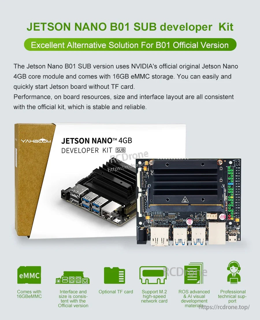 Jetson NANO 4GB B01 AI Large Model Developer Kit