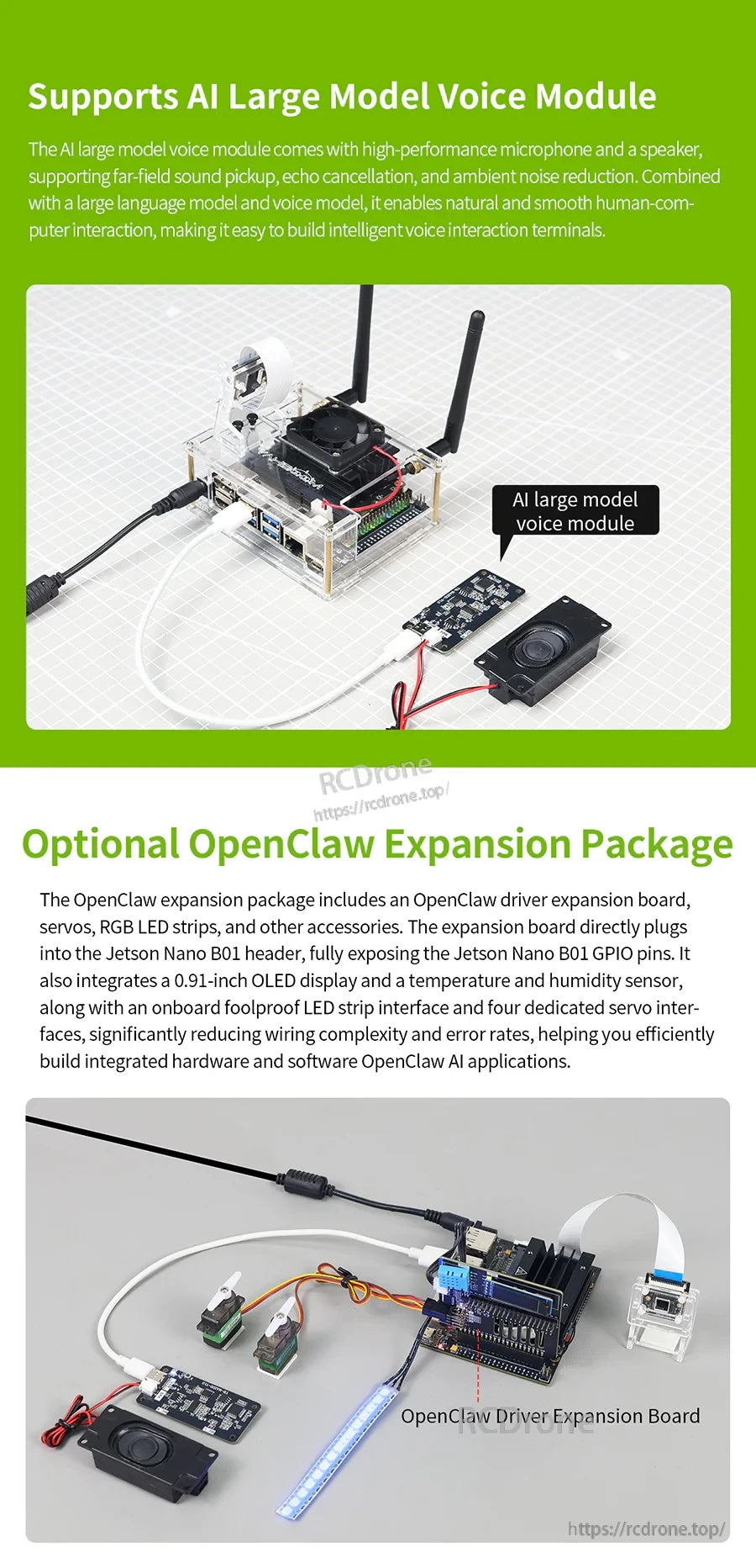 Jetson NANO 4GB B01 AI Large Model Developer Kit