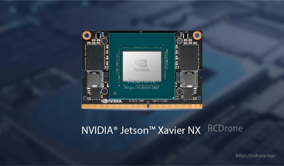 Jetson SUB Mini PC, NVIDIA Jetson Xavier NX module with central processor and components