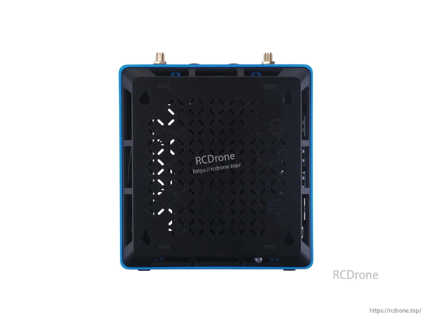 A mini PC featuring Jetson Xavier NX, aluminum case, fan, 128GB SSD, Wi-Fi, and JetPack 5.0.2.