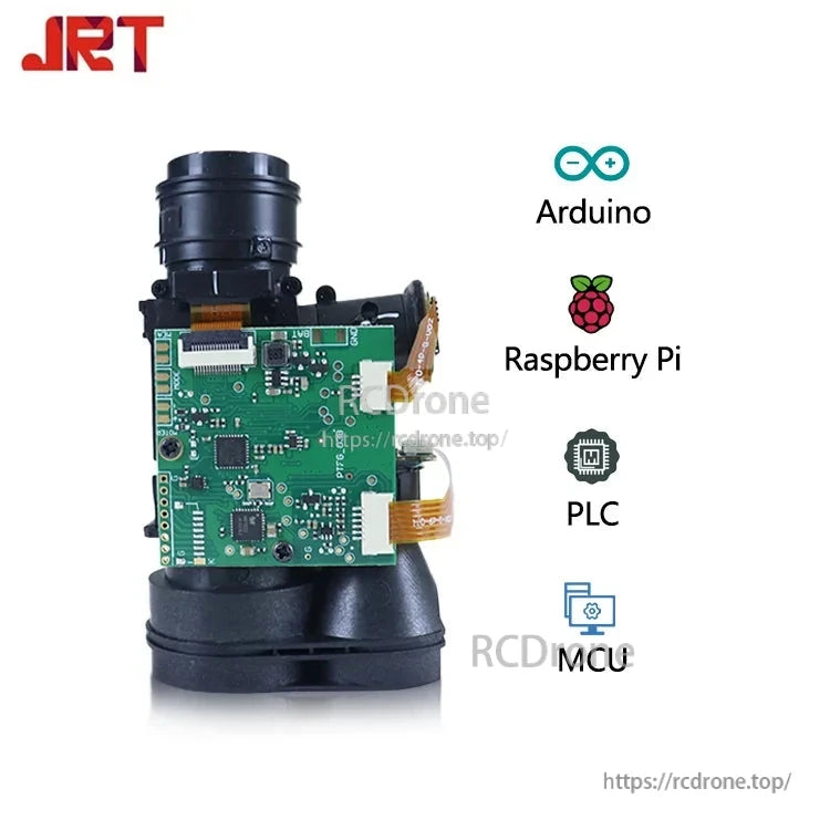 Jrt 1200m Laser Distance Sensor, JRT 1200m laser distance sensor module for Arduino, Raspberry Pi, PLC, and MCU via UART, offering high-precision long-range measurement in compact design.