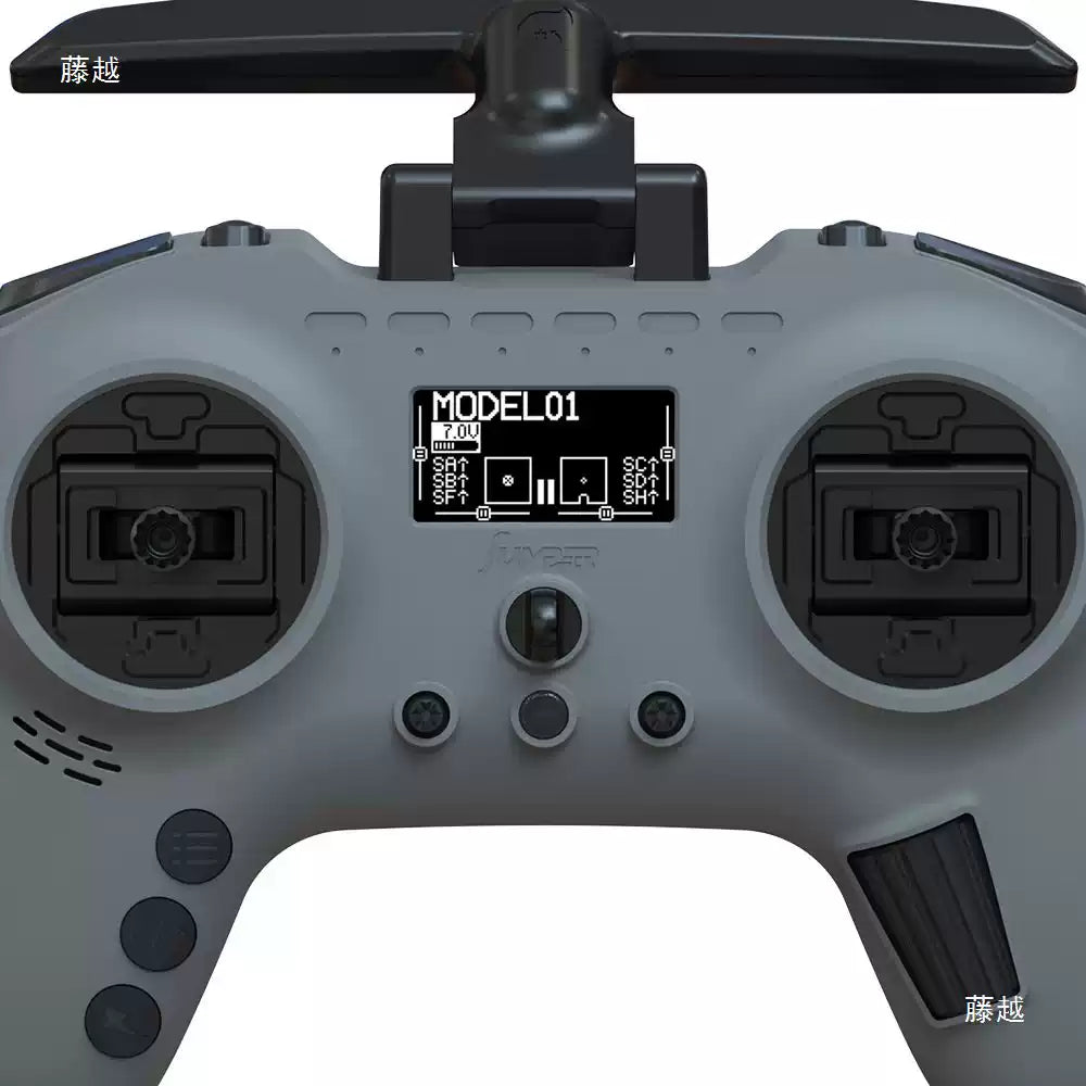 Jumper T-Pro S 1W ELRS Pocket Radio Controller – Hall Sensor Gimbals, OLED Screen, 2.4GHz/915MHz, OpenTX/EdgeTX