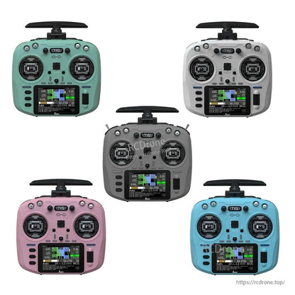 Jumper T15 ELRS 1000mW Radio Transmitter 2.4GHz/915MHz EdgeTX Controller with VS-M Hall Sensor Gimbals and 3.5" Touch Screen