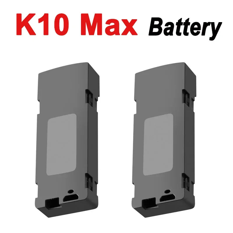 SkyHeng K10 Max Drone Battery specs: lithium battery, 3.7V 1800mAh, CE certified, suitable for 14+ years old, with a max flight time of 12 minutes.