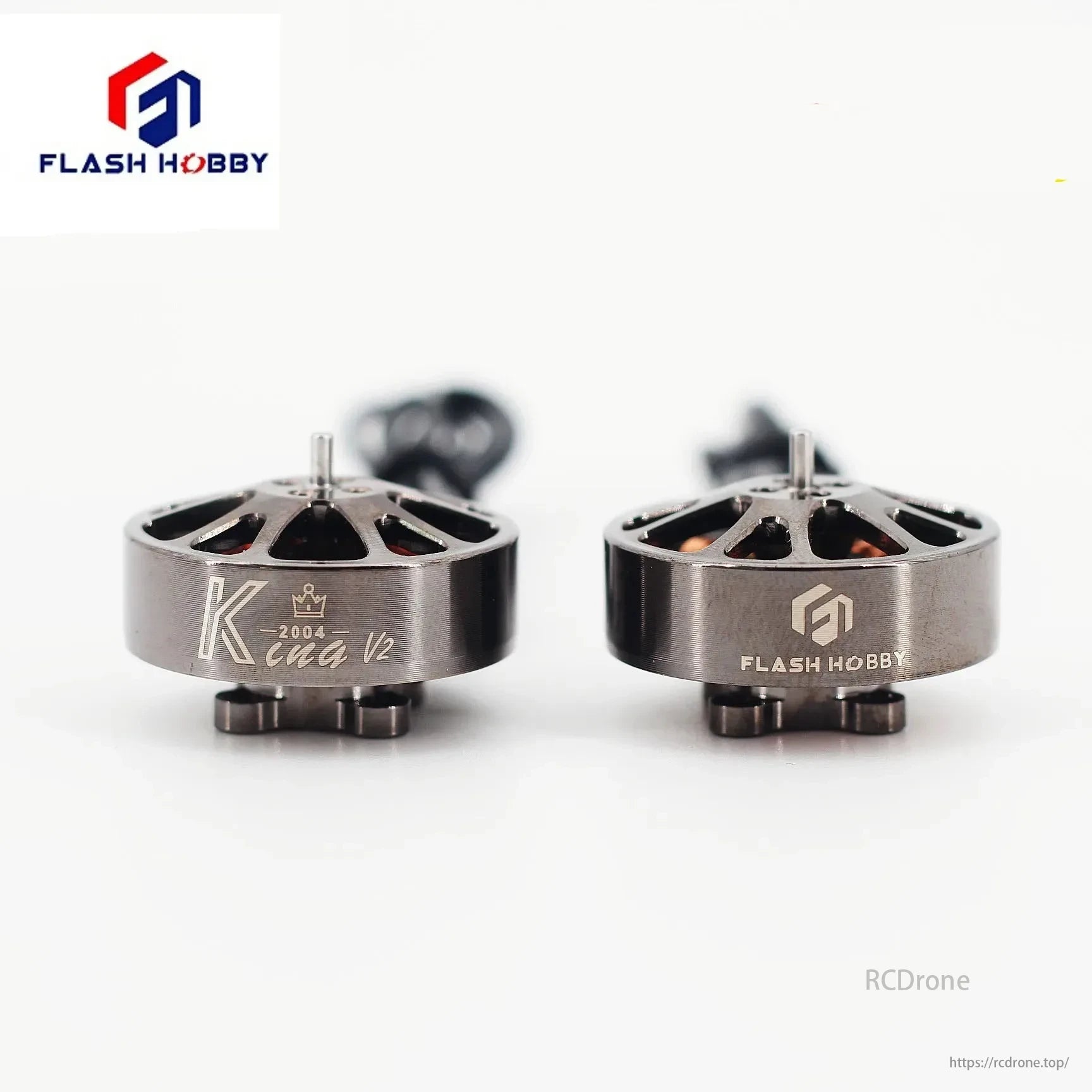 K2004 Brushless Motor, The FLASHHOBBY K2004 V2 Brushless Motor is an upgraded high-performance motor for 3-5 inch FPV freestyle and cinewhoop drones.