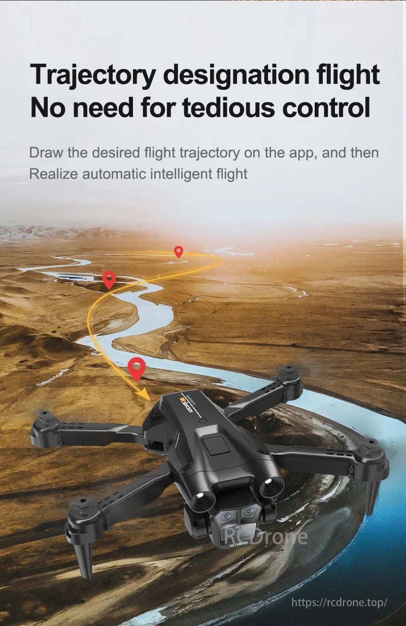 KBDFA M4 Drone, Trajectory designation flight. No need for tedious control. Draw, realize automatically.